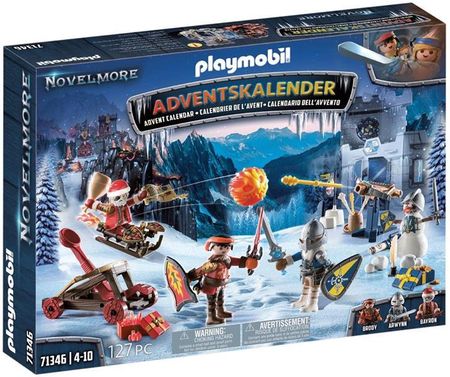 Playmobil 71346 Święta Advent Calendar Novelmore Battle In The Snow