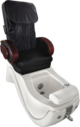 Calissimo Fotel Kosmetyczny Elektryczny Do Pedicure Z Hydromasażerem Stóp Do Salonu Spa Czarny