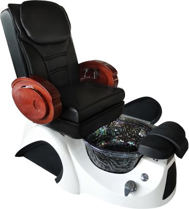 Calissimo Fotel Kosmetyczny Elektryczny Z Masażem Do Pedicure Stóp Do Salonu Spa Czarny