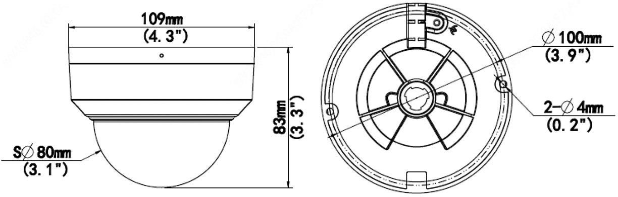фото IP-камера відеоспостереження Uniview IPC322LB-AF28WK-G 1