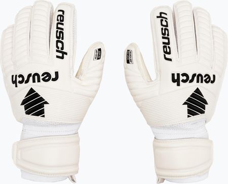 Rękawice Bramkarskie Dziecięce Reusch Legacy Arrow Silver Junior Białe 5372204-1100