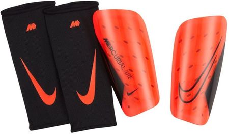Ochraniacze Nike Mercurial Lite Dn3611 Kolor Czerwony, Rozmiar L 170-180Cm