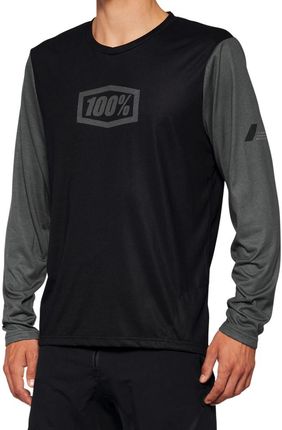 Koszulka Męska 100% Airmatic Long Sleeve Jersey Black