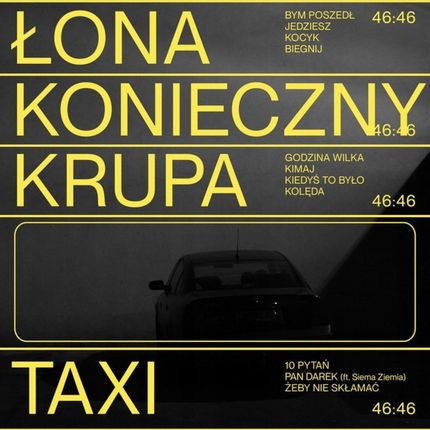 Łona, Konieczny, Krupa - Taxi (Winyl) - zdjęcie 3