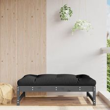 Zdjęcie Vidaxl Podnóżek Ogrodowy Szary 120X80cm Lite Drewno Sosnowe 825739 - Gdańsk