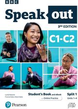 Zdjęcie Speakout 3ed C1–C2 Student’s Book and eBook with Online Practice Split 1 - Gostynin