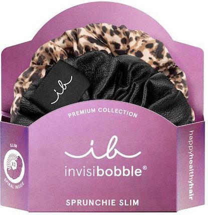 INVISIBOBBLE - Sprunchie Slim Premium - kolor Leo is the New Black, Gumka do włosów