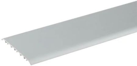Listwa ochronna AL wcisk płaski owalny 80mm CEZAR L= 1,80m Srebrny