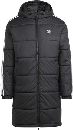 Kurtka z kapturem męska adidas ADICOLOR LONG czarna HZ0684