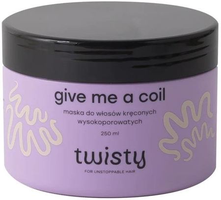 Twisty Give me a Coil Maska do Włosów Kręconych i Wysokoporowatych 250ml