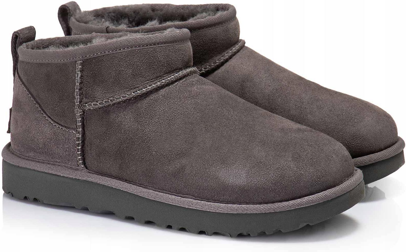 Botki damskie Ugg Ultra Mini 1116109-GREY 37 Ceny i opinie
