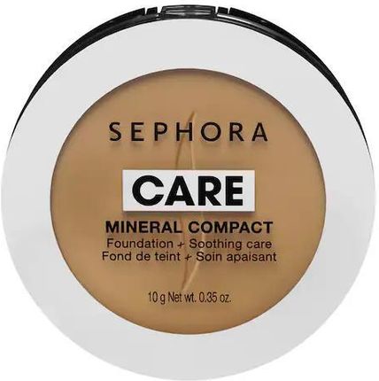 SEPHORA COLLECTION - Care Mineral Compact – Podkład + pielęgnacja kojąca 38 caramel mat