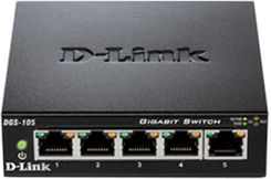 D-Link Switch 5-portowy Gigabit (DGS-105) - Switche i huby