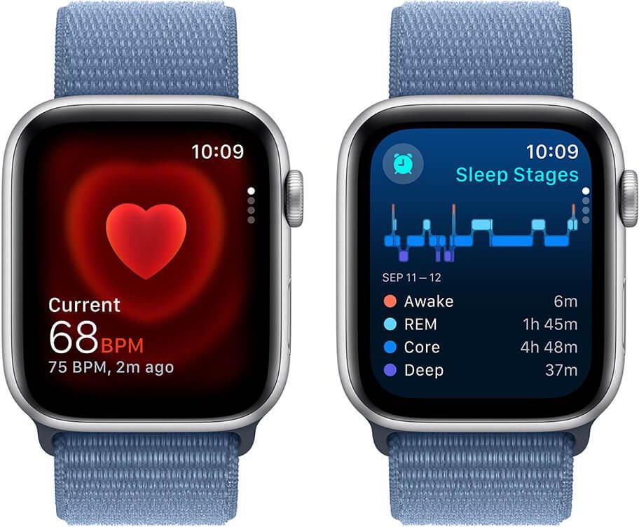 APPLE Watch SE 2 generacji GPS Koperta 44mm z aluminium w