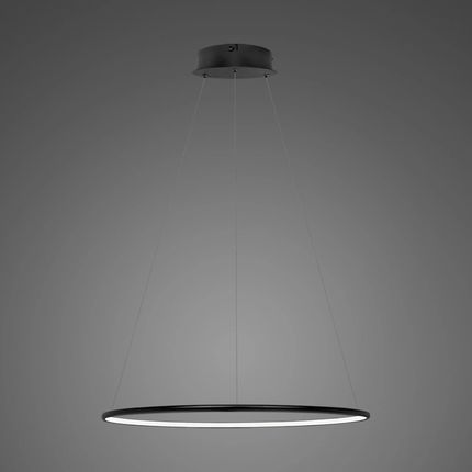 Altavola Design Lampa Wisząca Ledowe Okręgi No.1 40 Cm In 3K 21W Czarna (Avlc011Ac14R01A21W3Kb)