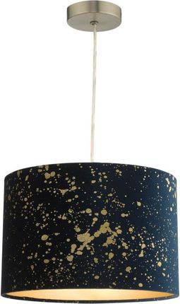 Dar Lighting Lampa Wisząca Oxi Easy Fit Navy Blue Shade With Gold Speckle (Adoxi6523)