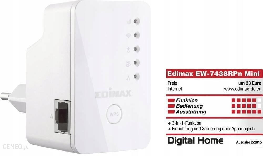 Edimax EW-7438RPN Mini 300Mbps Wireless Repeater