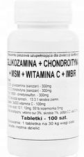 Zdjęcie Glukozamina + Chondroityna + MSM + Witamina C + IMBIR -100 tab. Glukozamina + Chondroityna + MSM + Witamina C + IMBIR -100 tab. Podkowa - Cieszyn