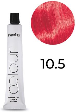 Subrina Farba Permanent Colour 10.5 Czerwony Najjaśniejszy Blond 100 ml