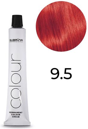 Subrina Farba Permanent Colour 9.5 Czerwony Bardzo Jasny Blond 100 ml