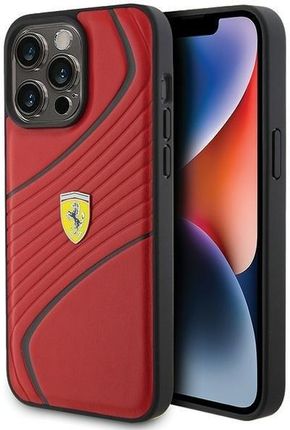 Ferrari Fehcp15Xptwr Iphone 15 Pro Max 6 7" Czerwony Red Hardcase Twist Metal Logo