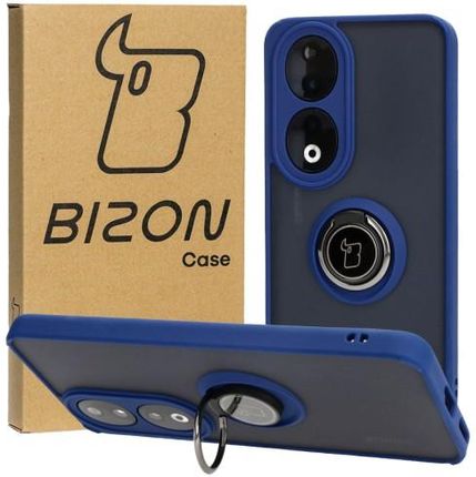 Bizon Etui Case Hybrid Ring Do Honor 90 Granatowe