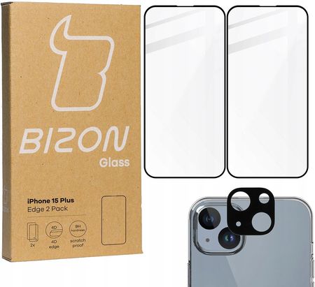 Bizon 2X Szkło Obiektyw Do Iphone 15 Plus