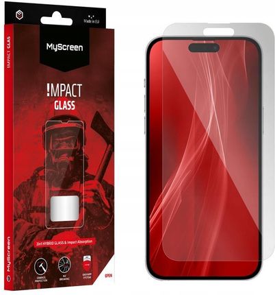 Myscreen Szkło Hybrydowe Impact Glass Do Apple Iphone 15 Pro