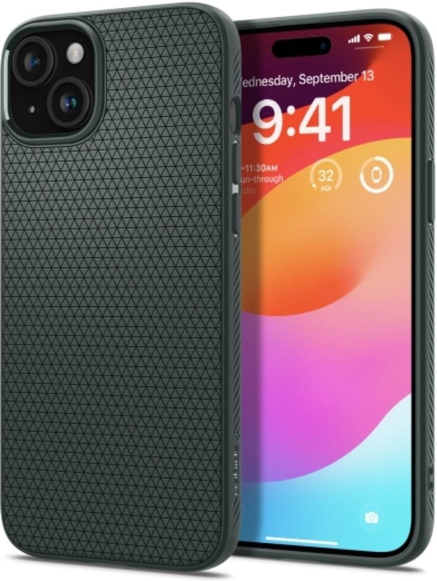 Spigen Etui Liquid Air Do Iphone 15 Plus Zielone Etui na telefon, ceny i opinie Ceneo.pl