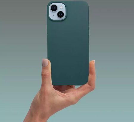 4Kom Pl Etui Obudowa Ochronna Futerał Matt Do Iphone 15 Pro Ciemnozielony - zdjęcie 3