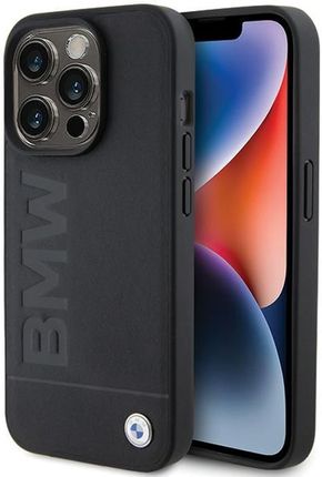 Bmw Bmhcp15Xsllbk Iphone 15 Pro Max 6 7" Czarny Black Leather Hot Stamp