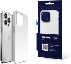 3Mk Hardy Silicone Magcase Do Iphone 15 Pro Max Silver White