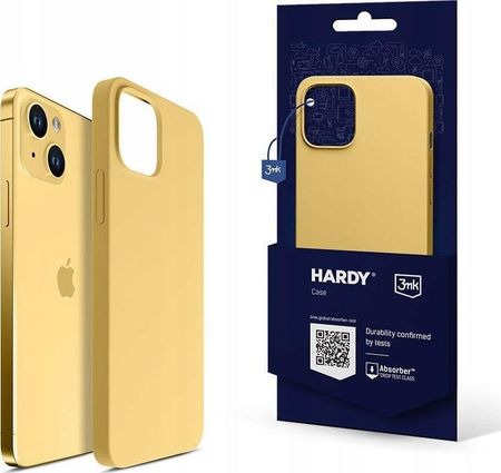 3Mk Hardy Silicone Magcase Do Iphone 15 Plus Yellow  