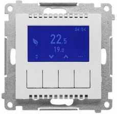 Zdjęcie Kontakt Simon 55 Termostat Jasnoszary Mat TETD1A.01/114 - Trzebinia
