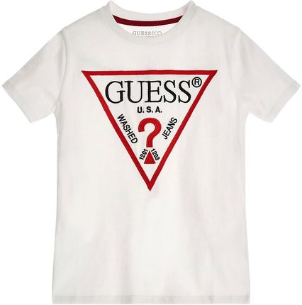 Dziecięca Koszulka z krótkim rękawem Guess SS T-Shirt L3Bi41K8Hm4-G011 – Biały