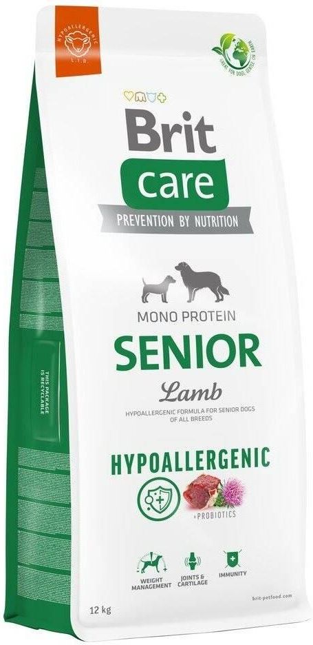 Brit care senior lamb & rice hot sale 12 kg