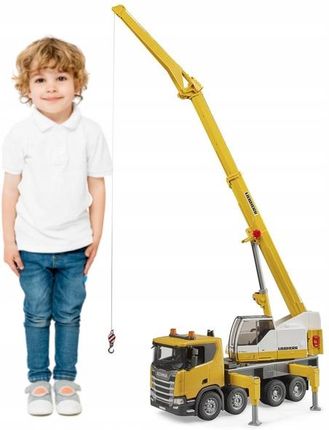 Bruder 03571 Scania 560R Z Dźwigiem Liebherr - zdjęcie 3