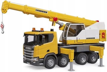 Bruder 03571 Scania 560R Z Dźwigiem Liebherr - zdjęcie 4