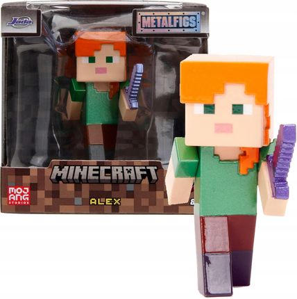 Jada Toys Minecraft Metalowa Figurka Kolekcjonerska Alex 6Cm
