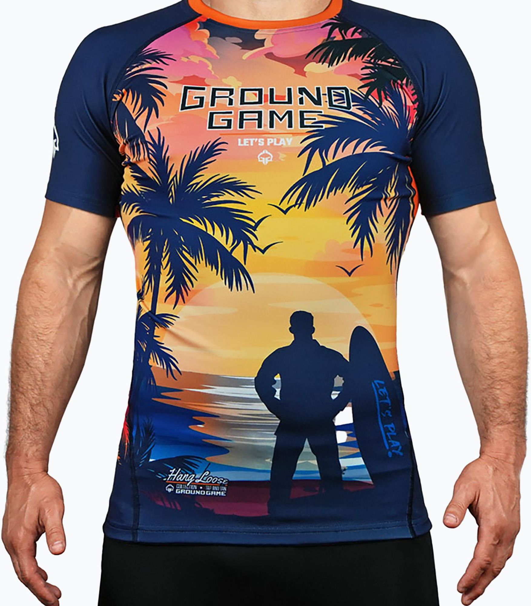 Rashguard Męski Ground Game Hang Loose Multicolor - Ceny i opinie ...