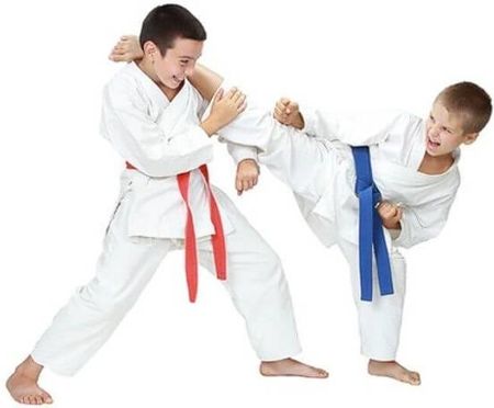 Kimono Do Karate Dla Dziecka + Pas Gratis 130cm