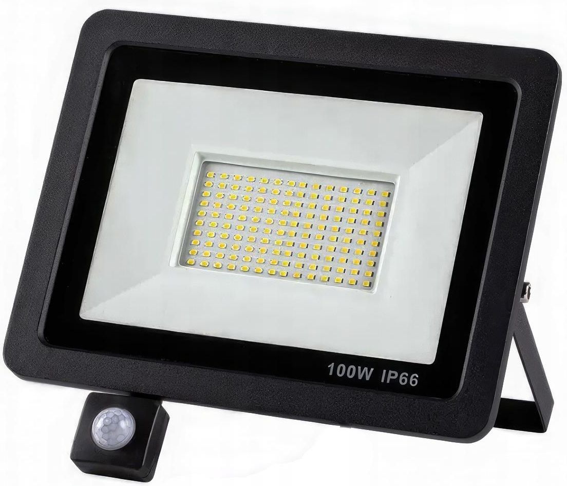 Lampa warsztatowa Focus Naświetlacz Led Slim 100W Halogen B Ciepła Czujnik 10771 Opinie i ceny