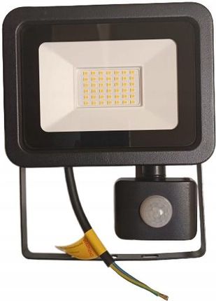 Eko-Light Naświetlacz Led50W 4800Lm 4000K Z Czujnikiem Ruchu SIEK4470S50WNW