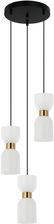 Zdjęcie Italux Lampa Wisząca Monza 3Xe27 Czarny/Biały Pnd576023Bk+Bro . (Pnd576023Bk+Bro) - Lubsko