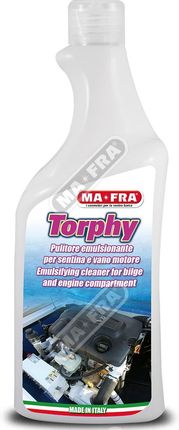 Preparat do czyszczenia zęzy i komory silnika łodzi motorowych TORPHY 750 ml Mafra