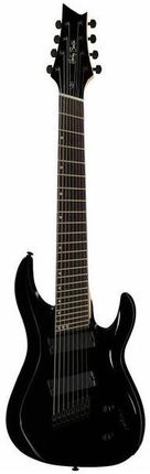 Harley Benton R-458BK MultiScale - gitara elektryczna | 8 strunowa