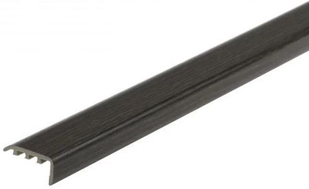 Profil schodowy kątownik progowy PVC laminat CEZAR 30x14mm 1,8m Venge