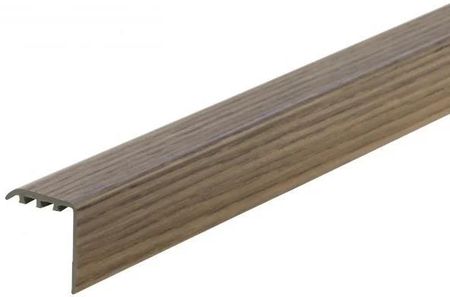 Profil schodowy kątownik progowy PVC laminat CEZAR 30x30mm 0,9m Dąb