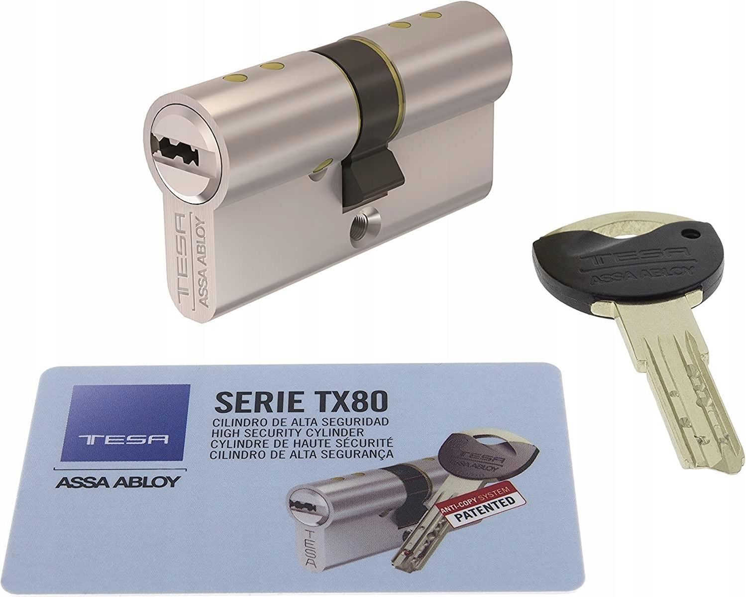 Serrure à mortaiser - Série TM4130 - TESA ASSA ABLOY - Axe 50 mm - A