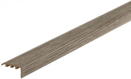 Profil schodowy kątownik progowy PVC laminat CEZAR 30x14mm 0,9m Dąb Glina